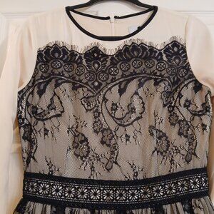 Dainty Jewells Black and Cream Venice at Night